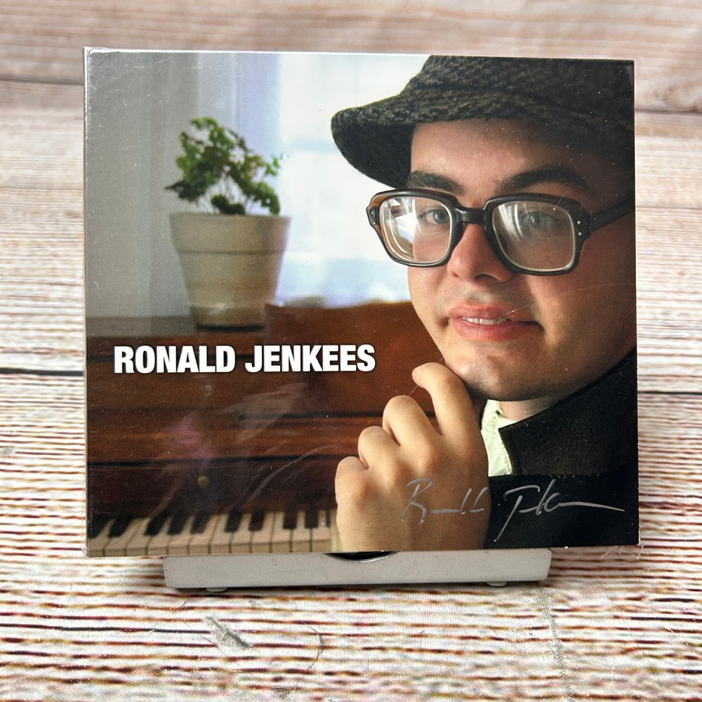 Ronald Jenkees Signed Self-Titled Debut CD 2007 Electronic Keyboard Album UPC